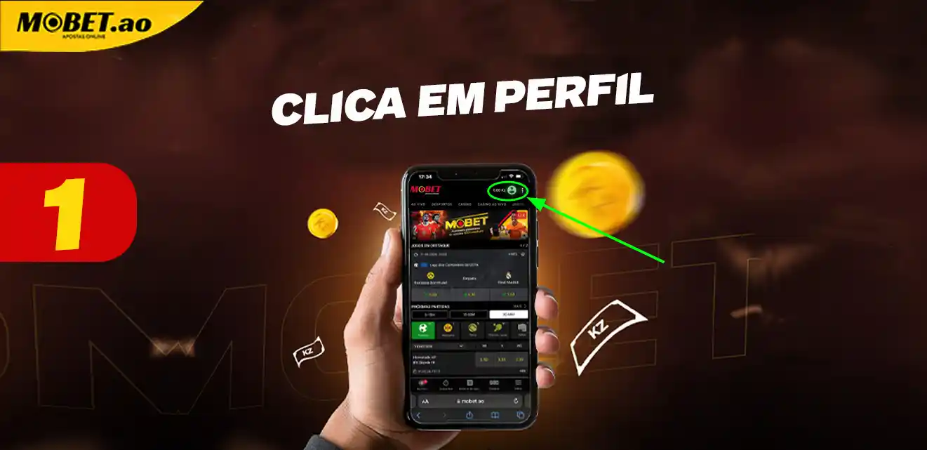 como depositar na Mobet